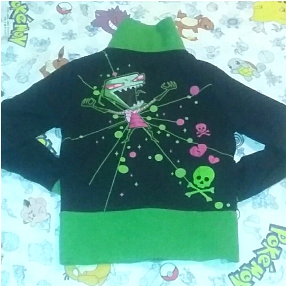 Mighty Fine Jackets & Coats New 207 Invader Zim Vintage Track